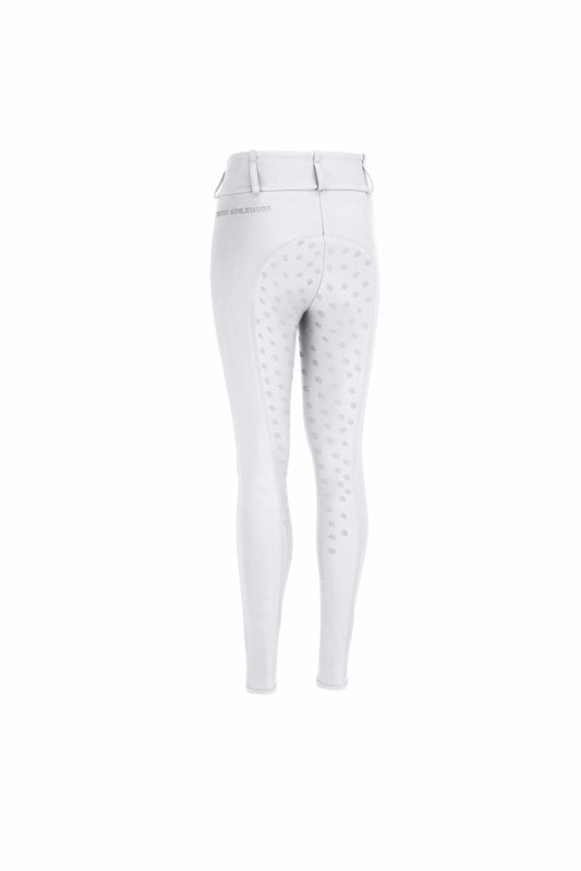 Lilith SD White Athleisure Youth Breeches