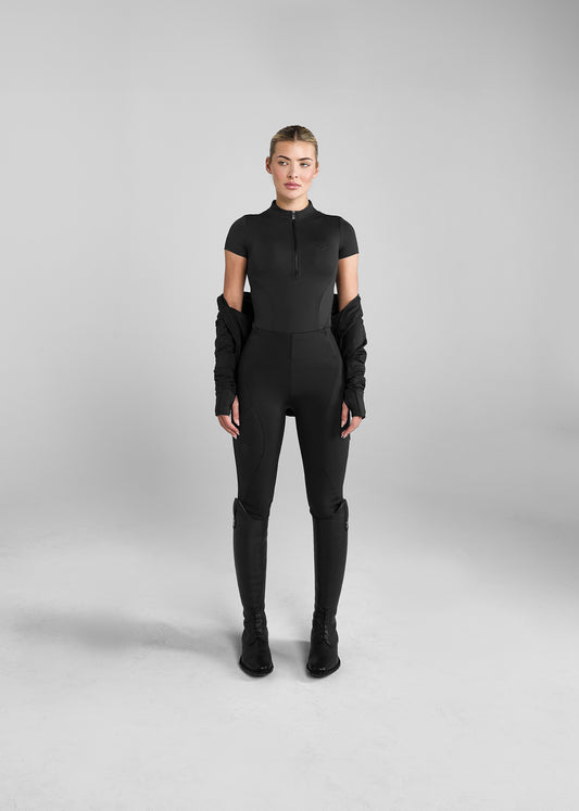 Black Core Short Sleeve Base Layer