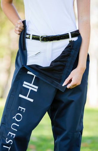 Navy Over Pants