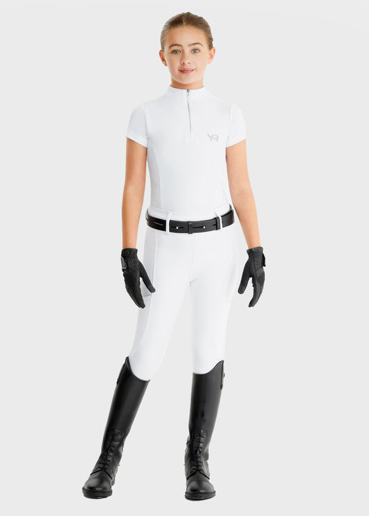 YR White Base Layer Short Sleeve