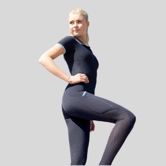 Darnick Navy Riding Tights