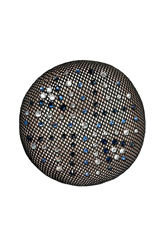 Aurora Bun Net Black/Misty Blue