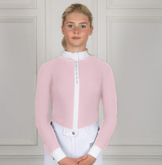 Larkhall Pink Diamante Show Shirt