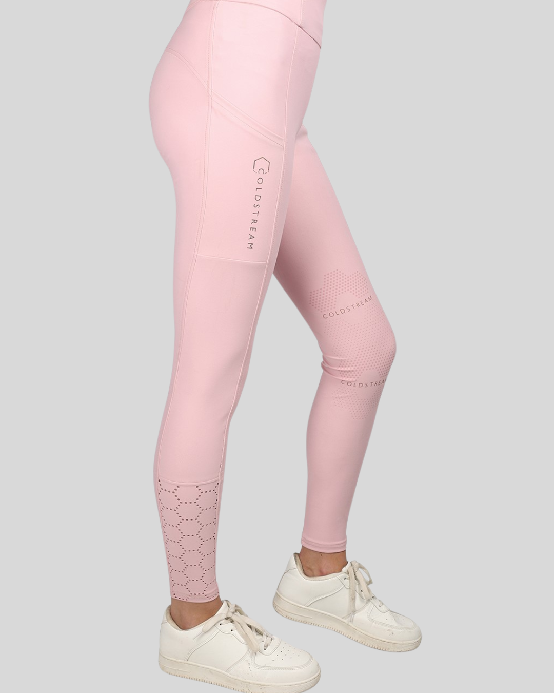 Cranshaws Blush Pink Riding Tights