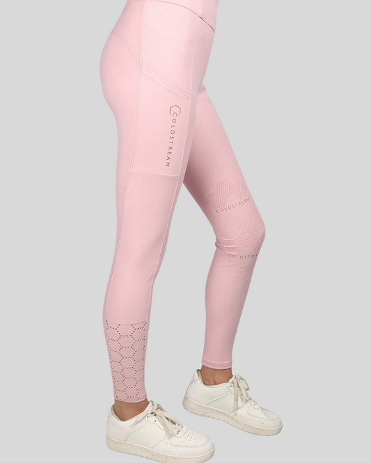 Cranshaws Blush Pink Riding Tights