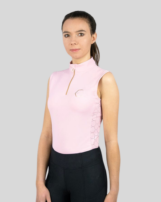 Cranshaws Blush Pink Sleeveless Base Layer