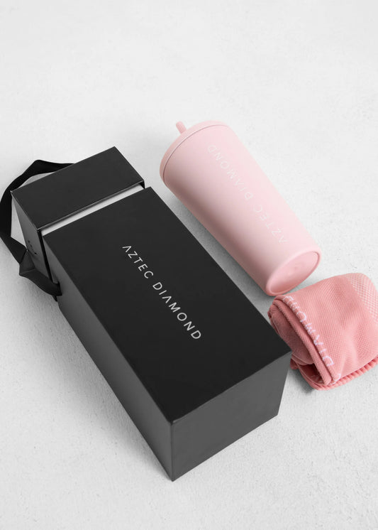 YR Pink Travel Mug & Socks Gift Box