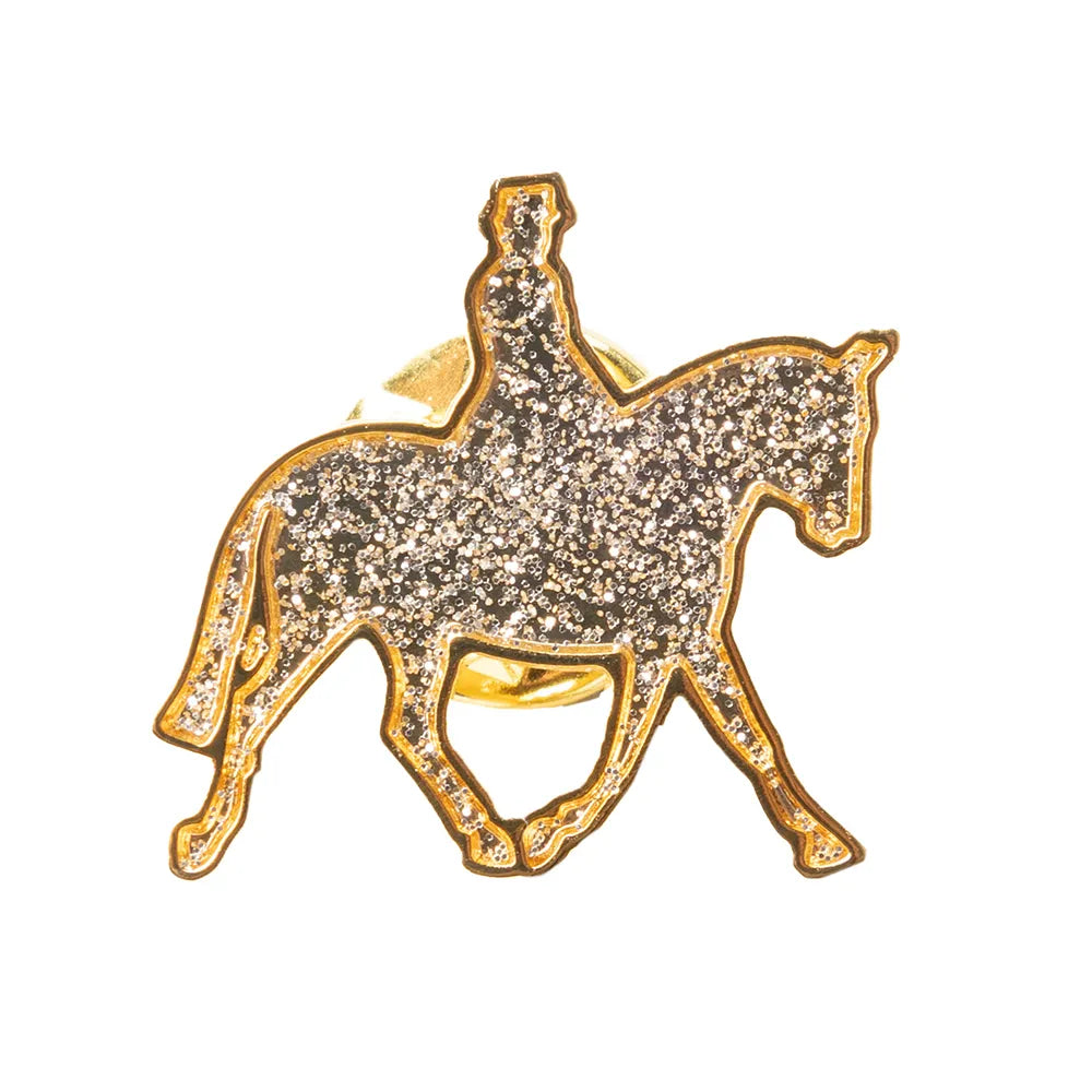 Glitz & Glam Horse & Rider Tie Pin