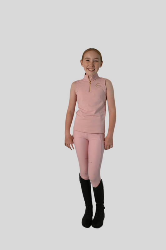 Next Generation Cranshaws Blush Pink Riding Tights