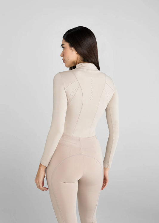 Beige Core Base Layer Long Sleeve