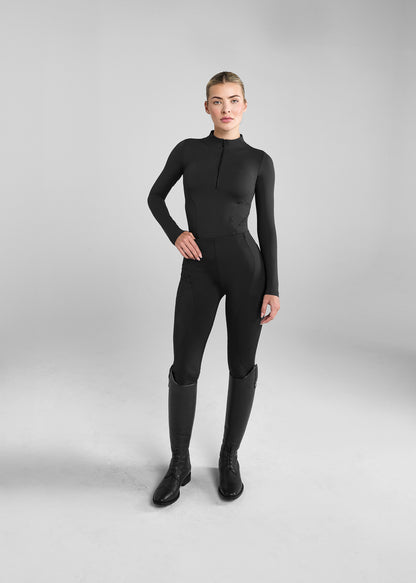 Aztec Diamond Riding Leggings:
“Aztec Diamond riding leggings featuring high-stretch fabric, supportive waistband, and sleek side pocket design”
“Detail of Aztec Diamond riding leggings showing reinforced knee patches and subtle logo branding”
“Pair of Aztec Diamond riding leggings displayed flat, highlighting contoured seams and technical performance material”
