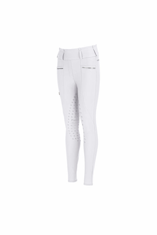 Lilith SD White Athleisure Youth Breeches
