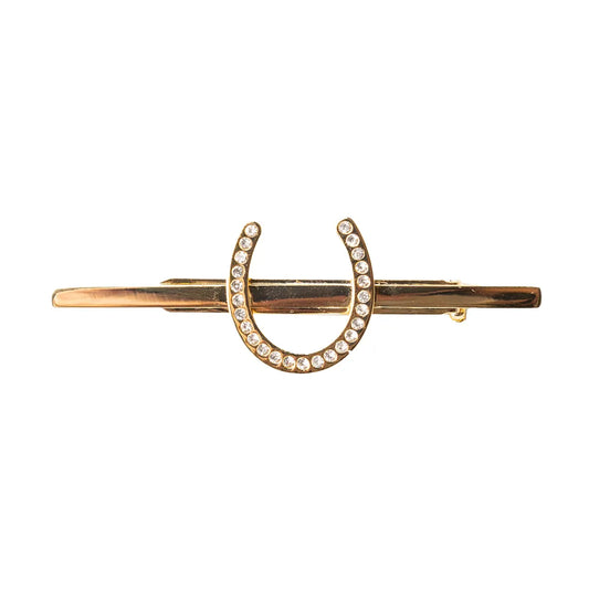 Glitz and Glam Horse Shoe Tie Pin