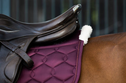 Saddle Pad Glossy Evo Wool Blackberry