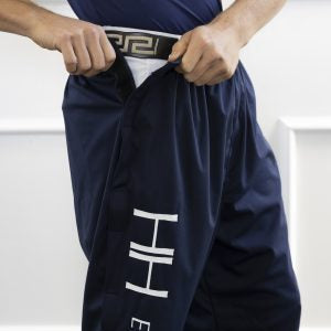 Navy Over Pants