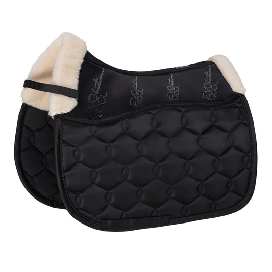 Saddle Pad Glossy Evo Wool Black