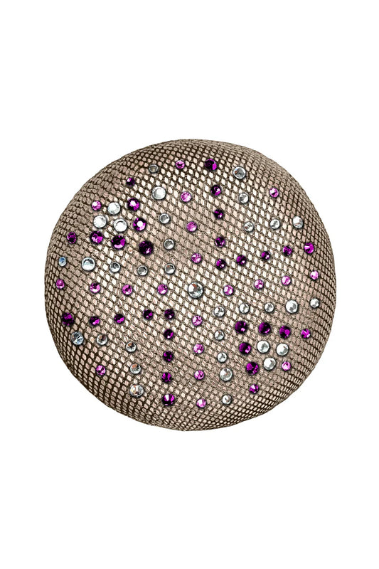Aurora Bun Net Beige/Orchid Blush