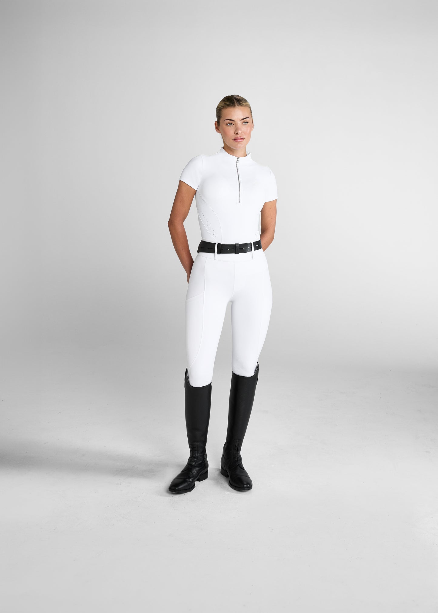 White Core Short Sleeve Base Layer