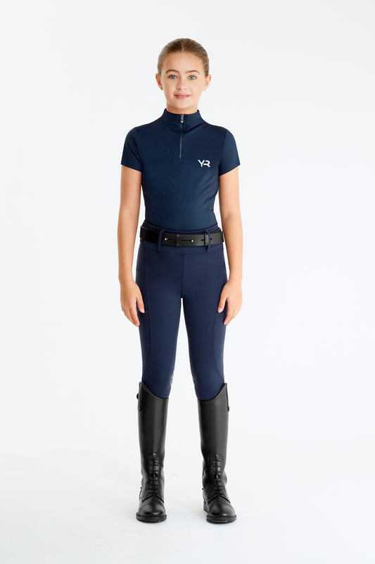 YR Navy Base Layer Short Sleeve