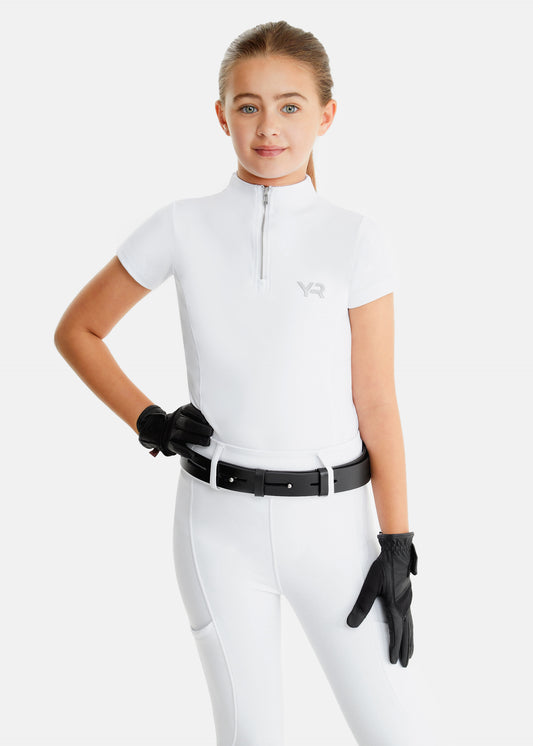 YR White Base Layer Short Sleeve
